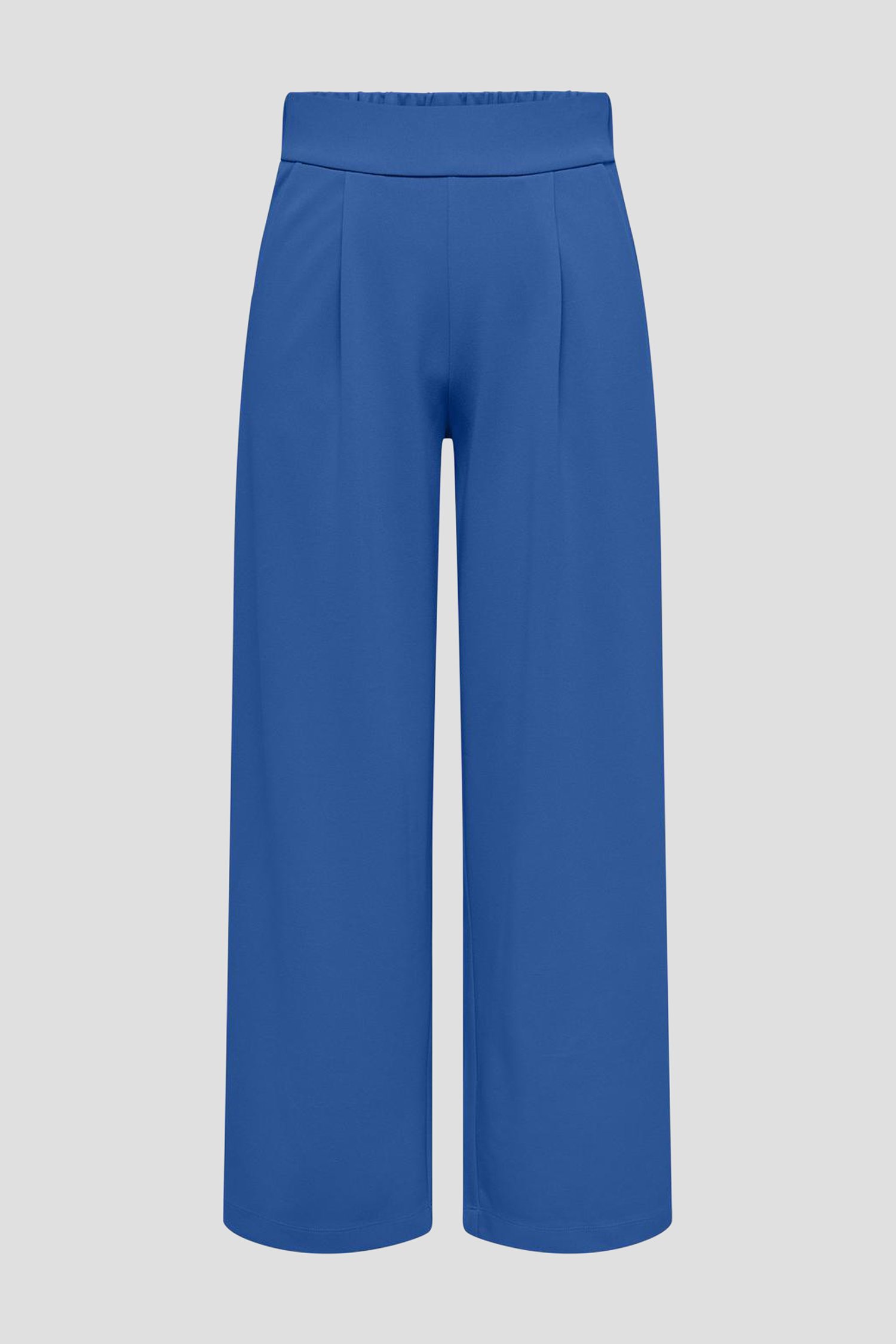Wijde blauwe broek met elastische taille van JDY voor Dames
