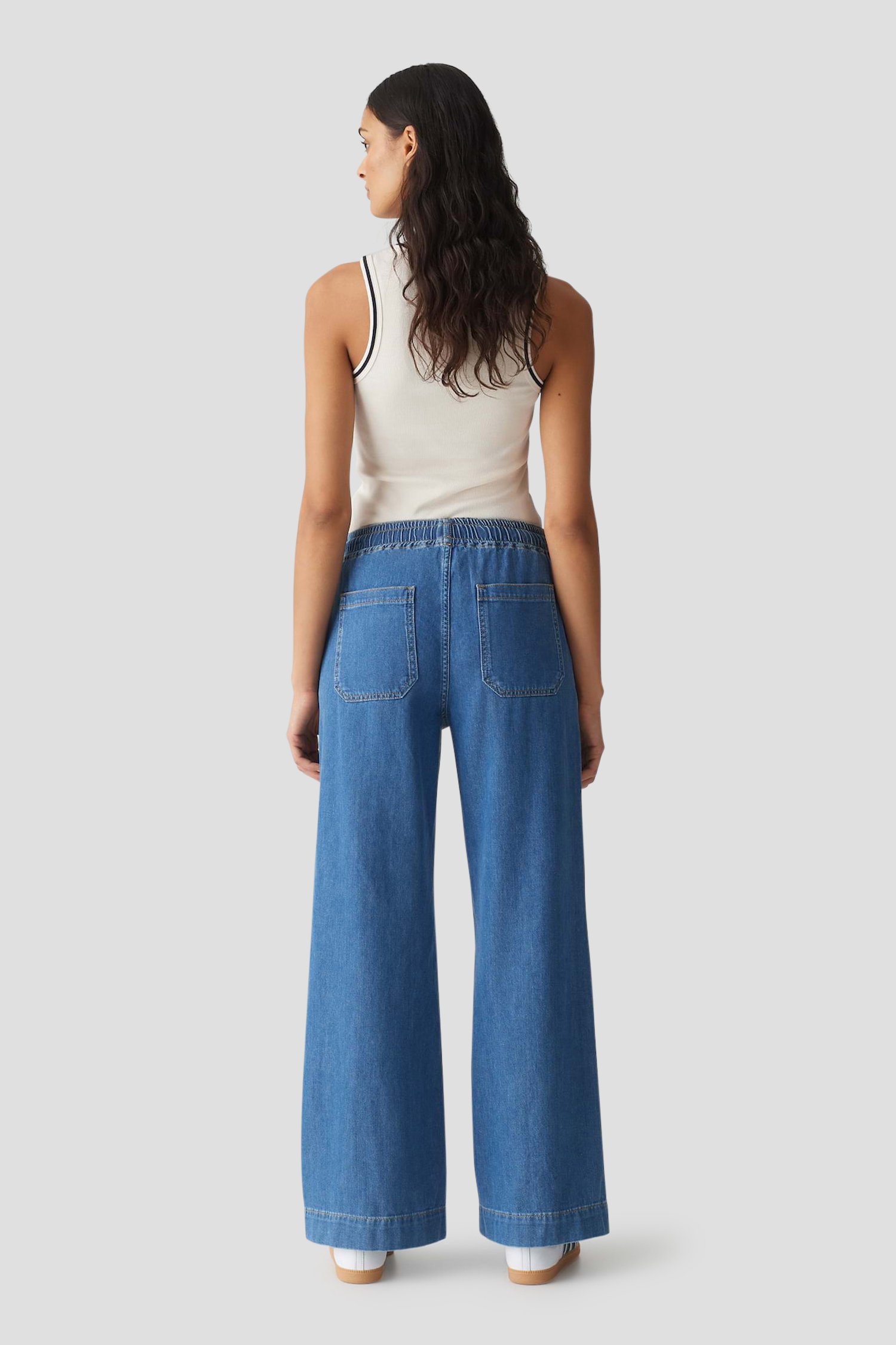 Dames Jeans met wijde pijpen | Yours Clothing Dames Jeans met wijde pijpen | Yours Clothing