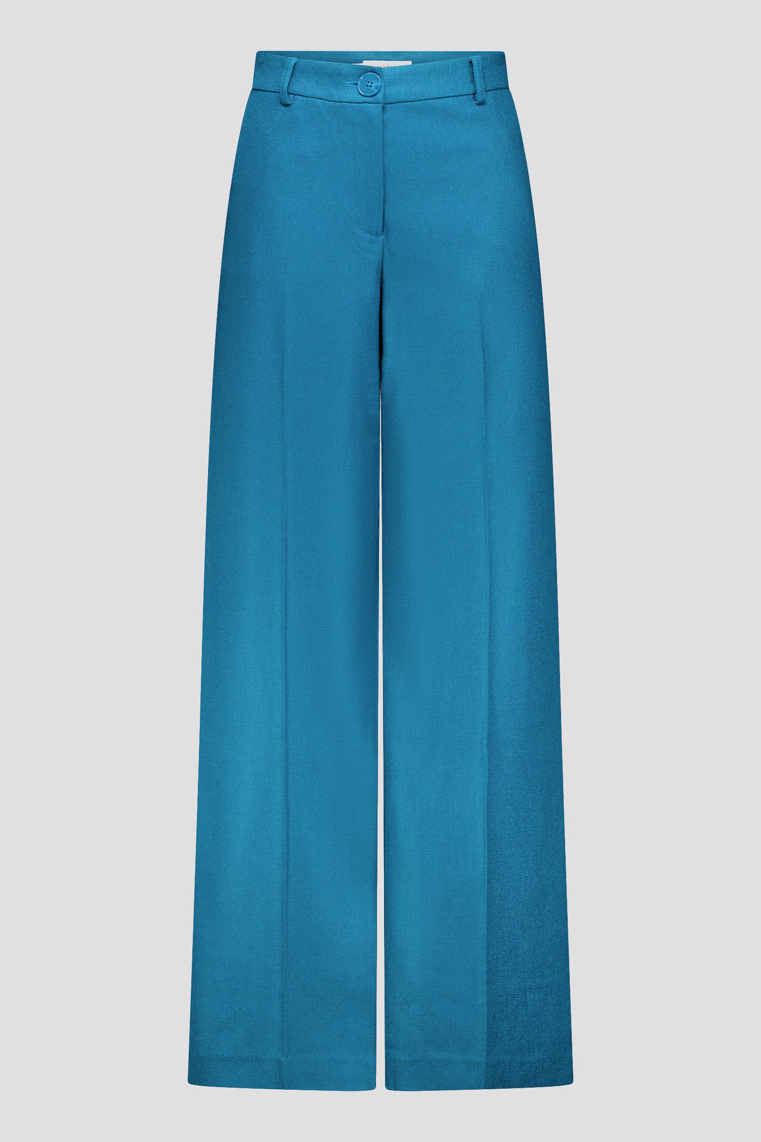 Productfoto 1 van Wijde blauwgroene broek door D'Auvry voor Dames