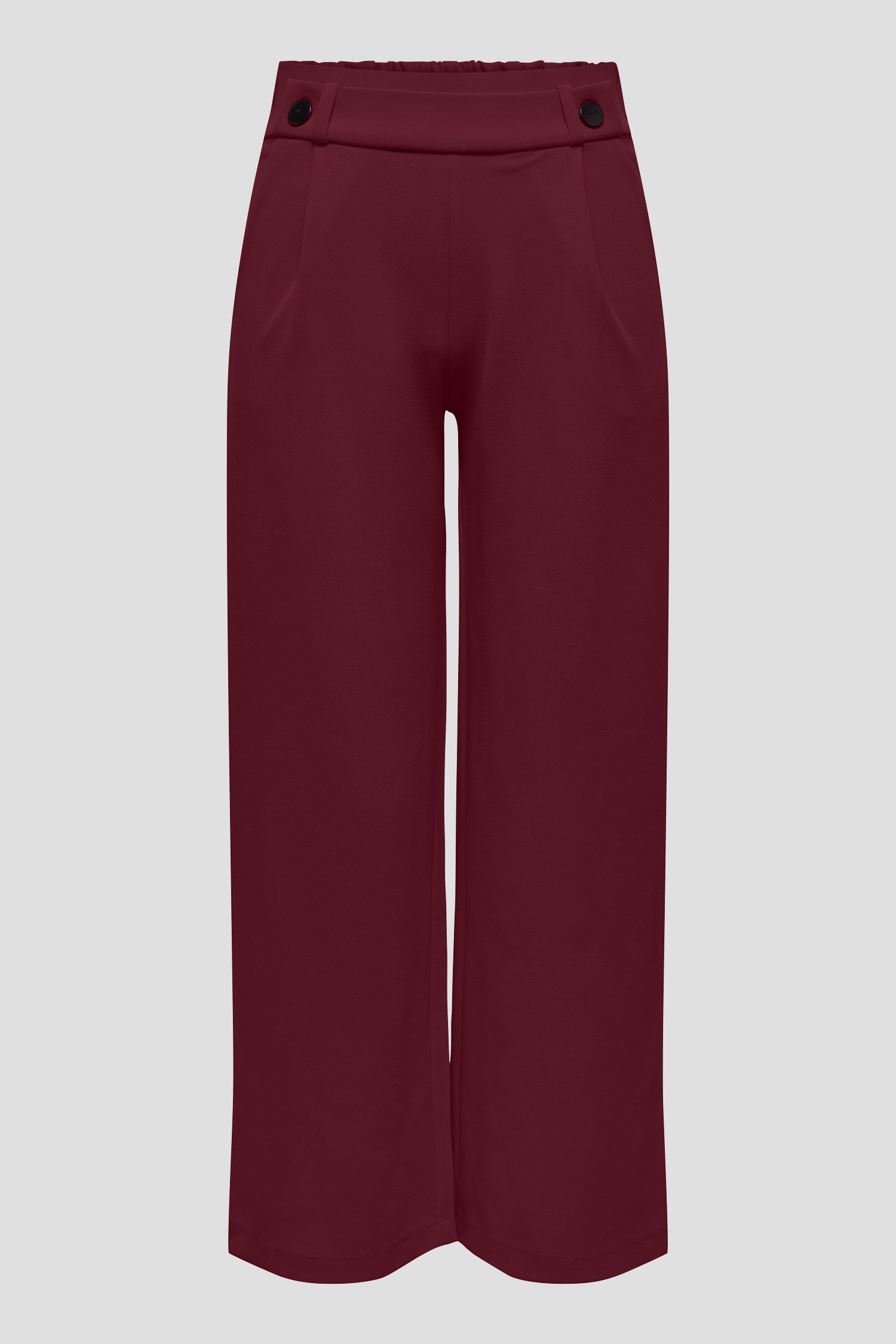 Productfoto 1 van Wijde bordeaux broek door JDY voor Dames