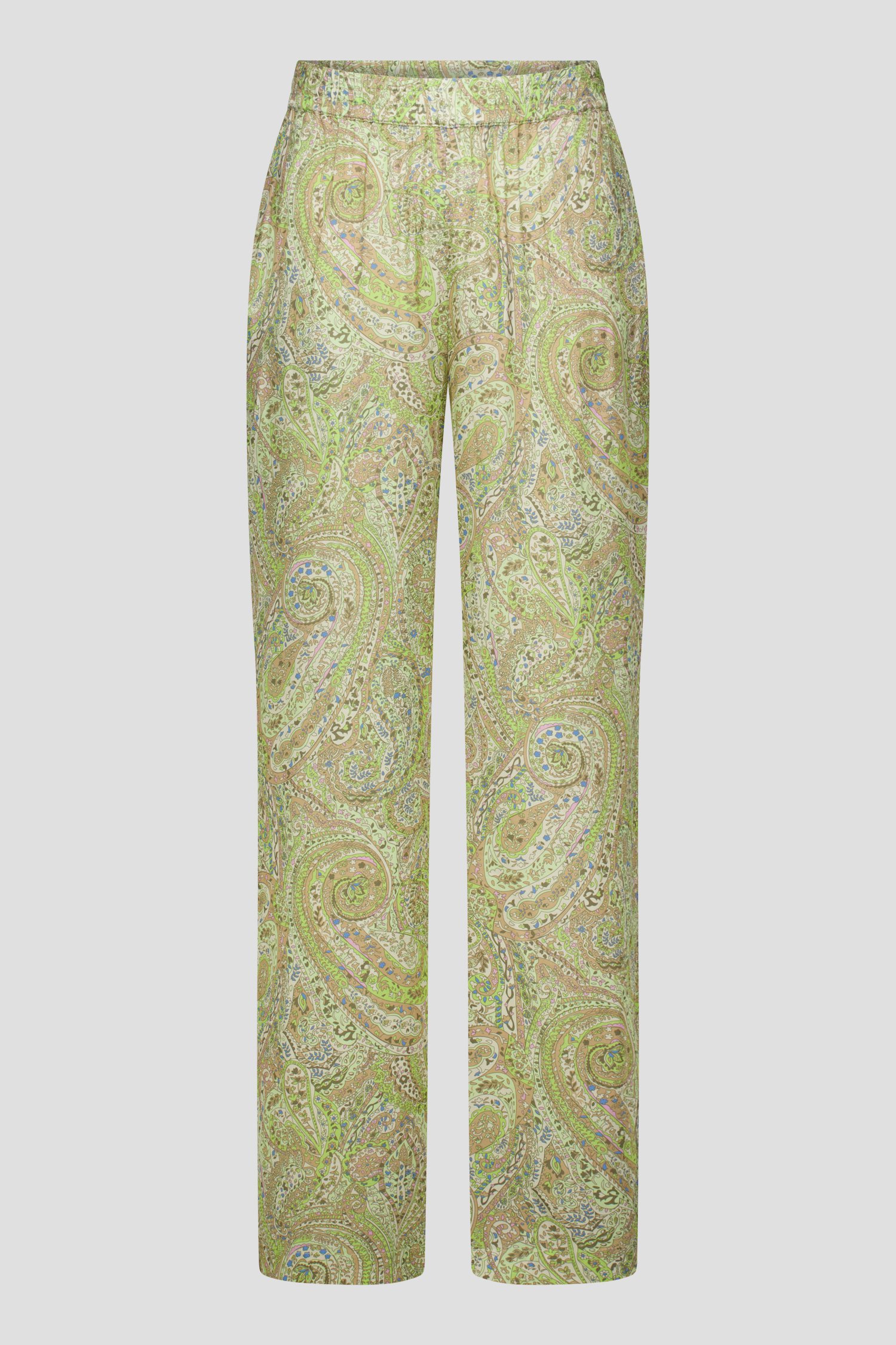 Wijde broek met fijne paisley print van Louise voor Dames