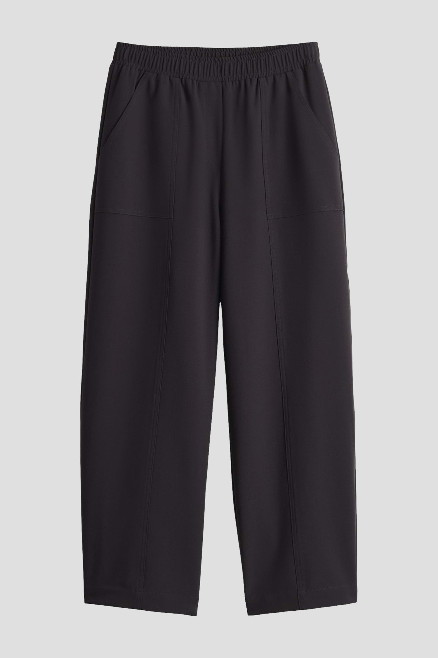 Productfoto 1 van Wijde bruine broek met cargozakken - 7/8 lengte  door Opus voor Dames