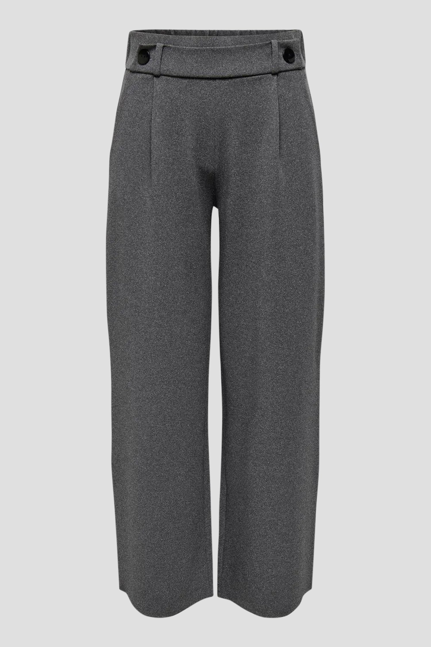 Productfoto 2 van Wijde grijze gemêleerde broek door JDY voor Dames