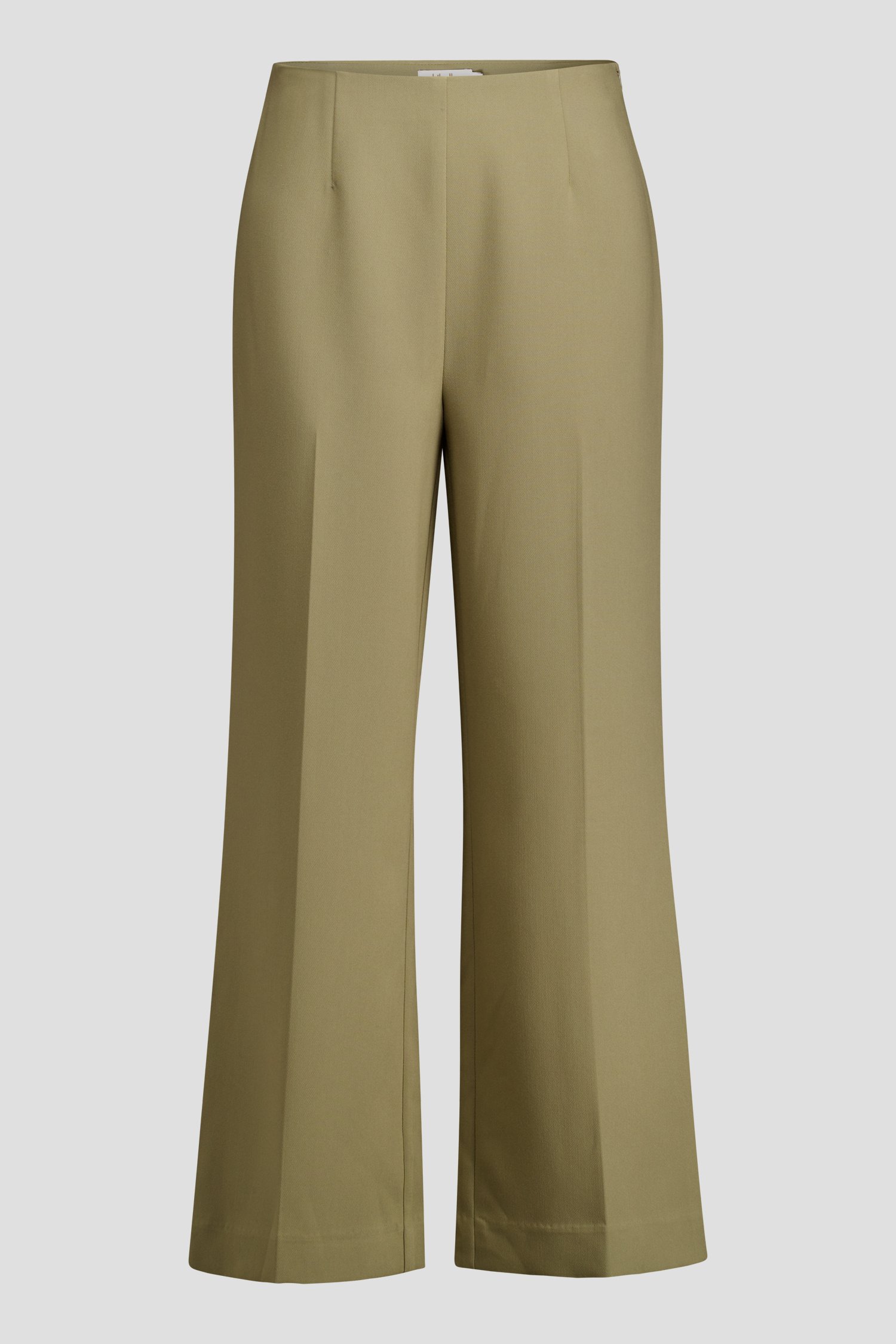 Productfoto 1 van Wijde kaki broek - 7/8 lengte door Libelle voor Dames