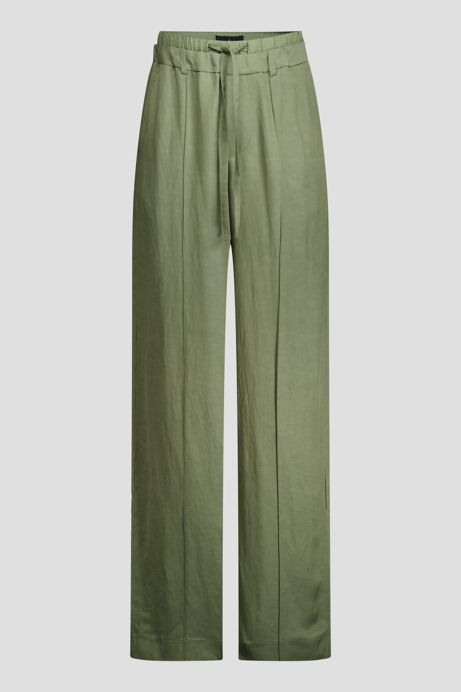 Productfoto 2 van Wijde kaki broek  door AC by Annelien Coorevits voor Dames