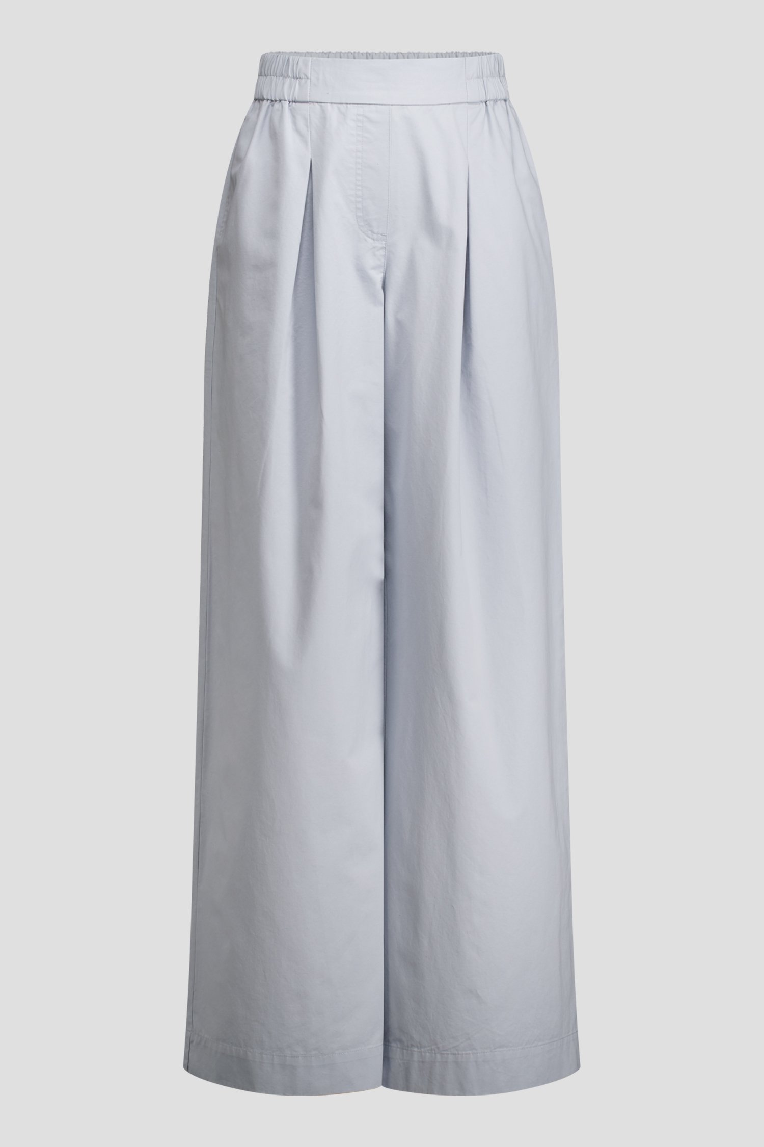 Productfoto 1 van Wijde lichtblauwe broek door Louise voor Dames