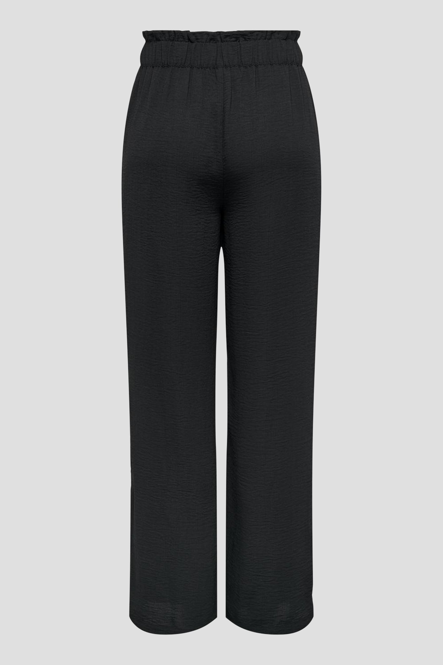Wijde zwarte broek met elastische taille van JDY voor Dames