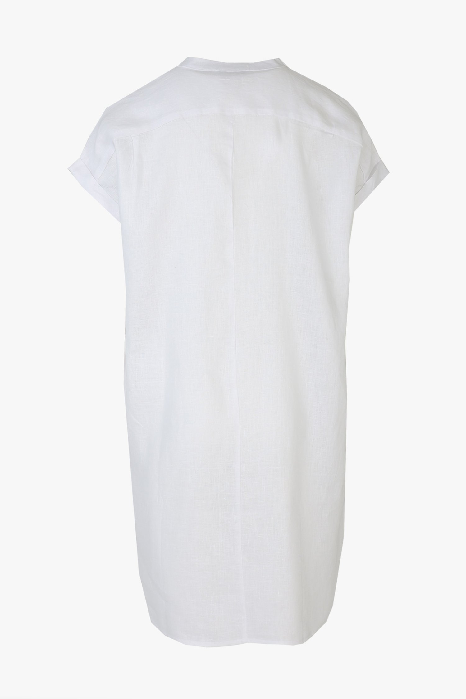 Wit linnen kleed  van Bicalla voor Dames