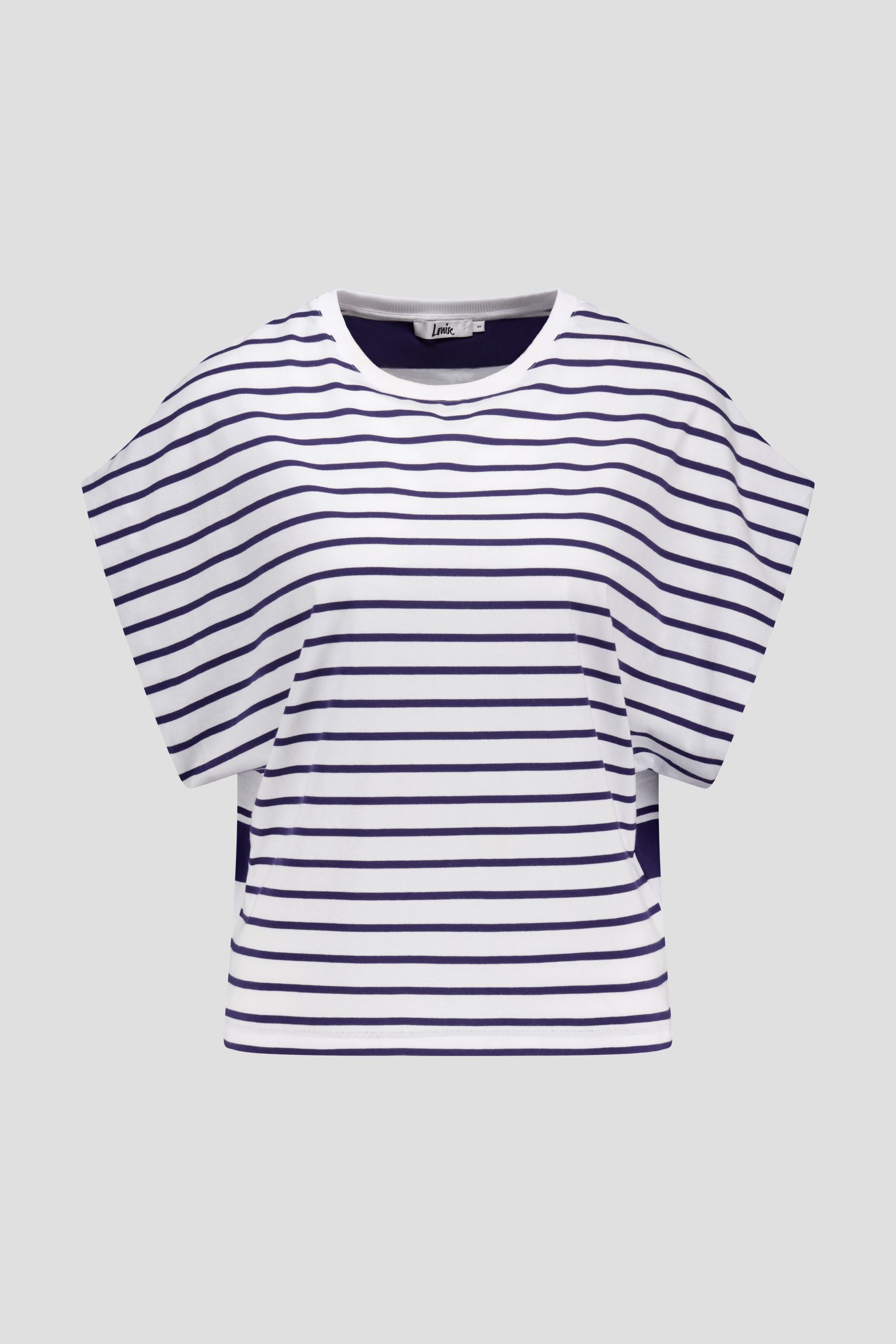 Productfoto 1 van Wit T-shirt met Bretonse streep door Louise voor Dames