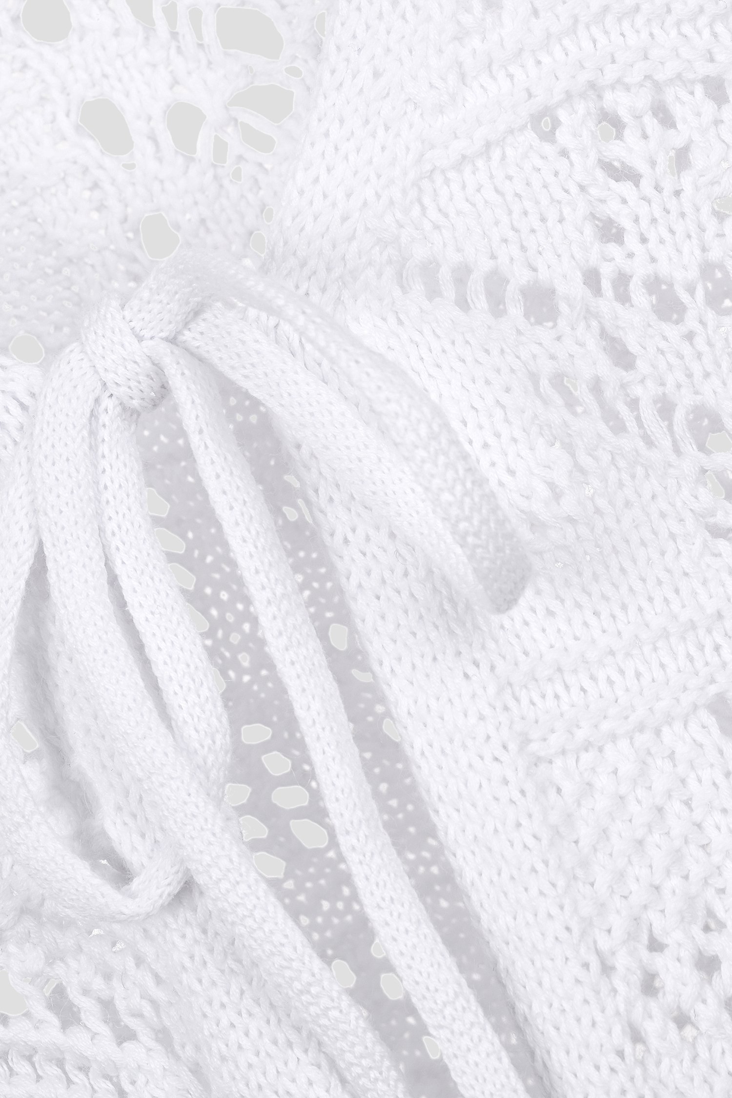 Witte ajour gebreide cardigan van Bicalla voor Dames