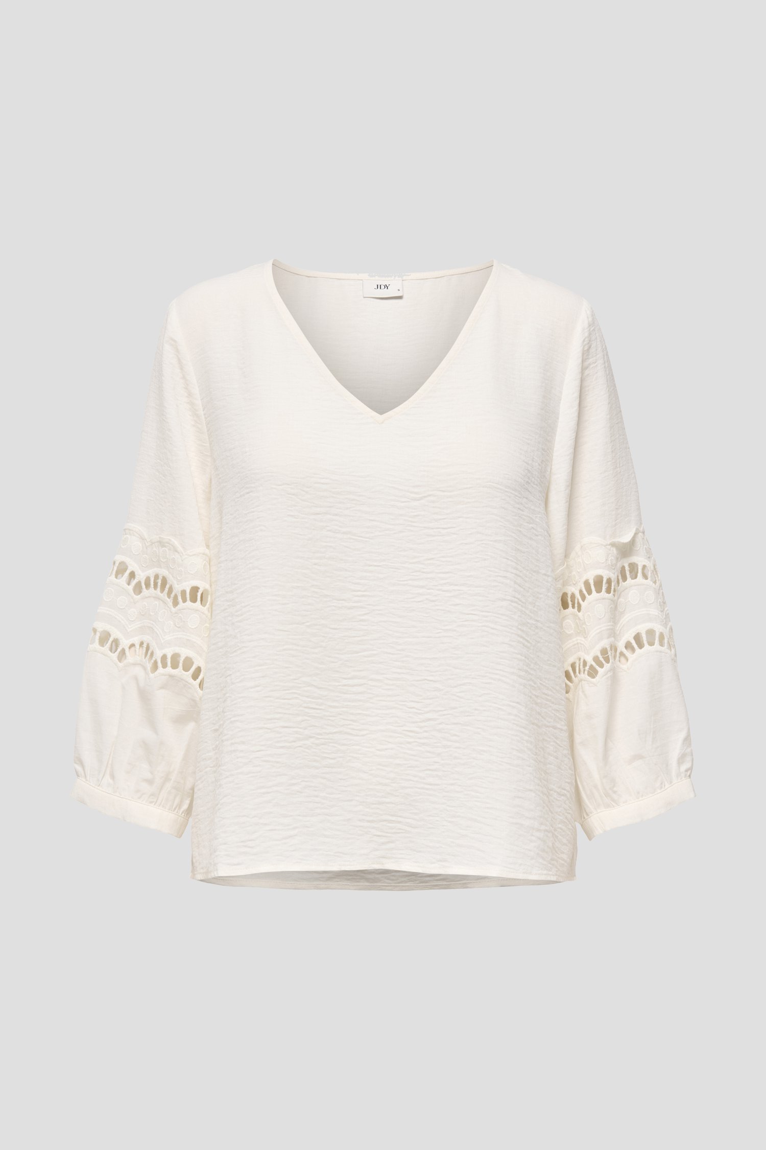 Productfoto 1 van Witte blouse in elegante crinckle stof door JDY voor Dames