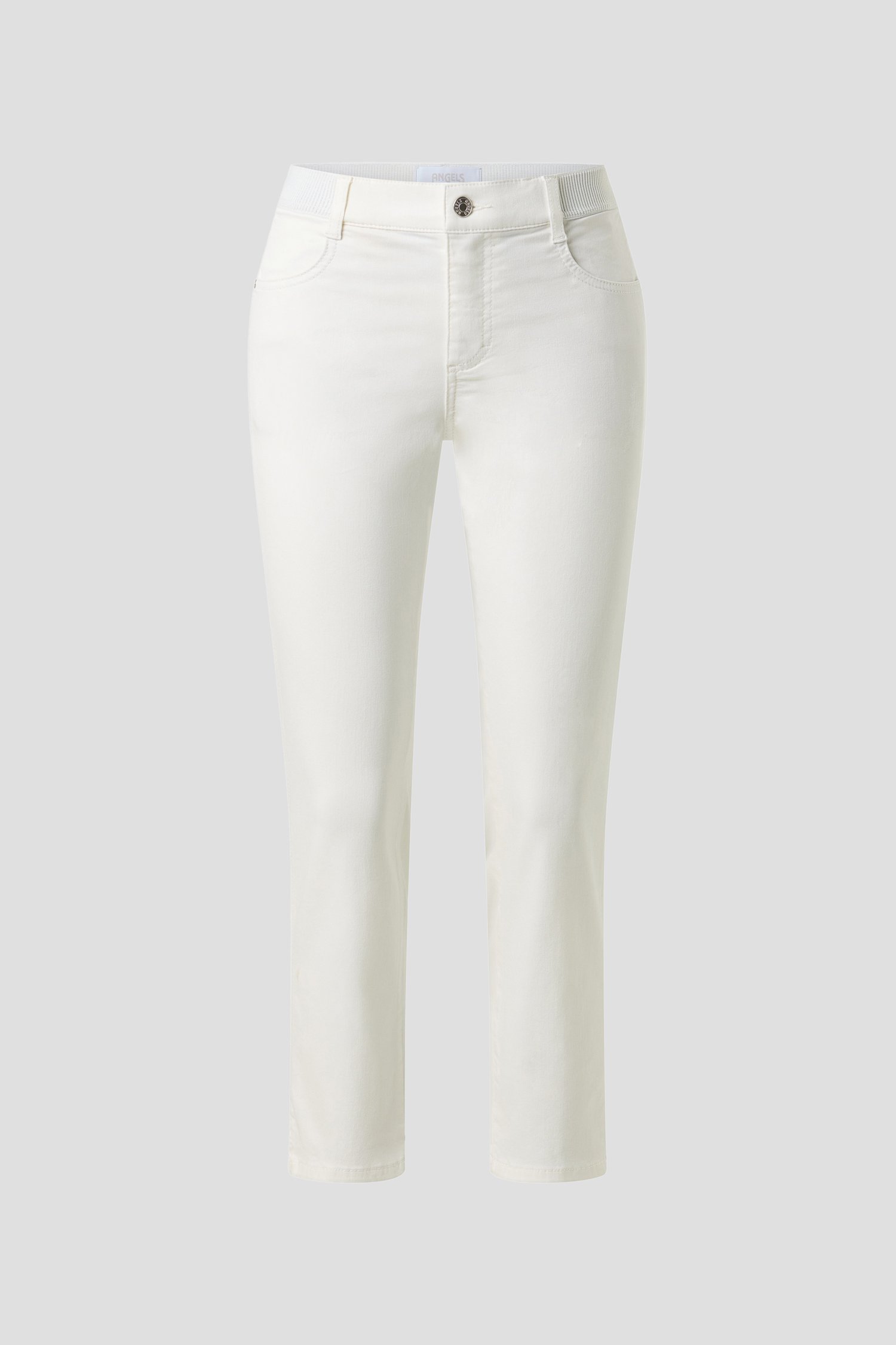 Productfoto 1 van Witte jeans - Slim fit - 7/8 lengte door Angels voor Dames