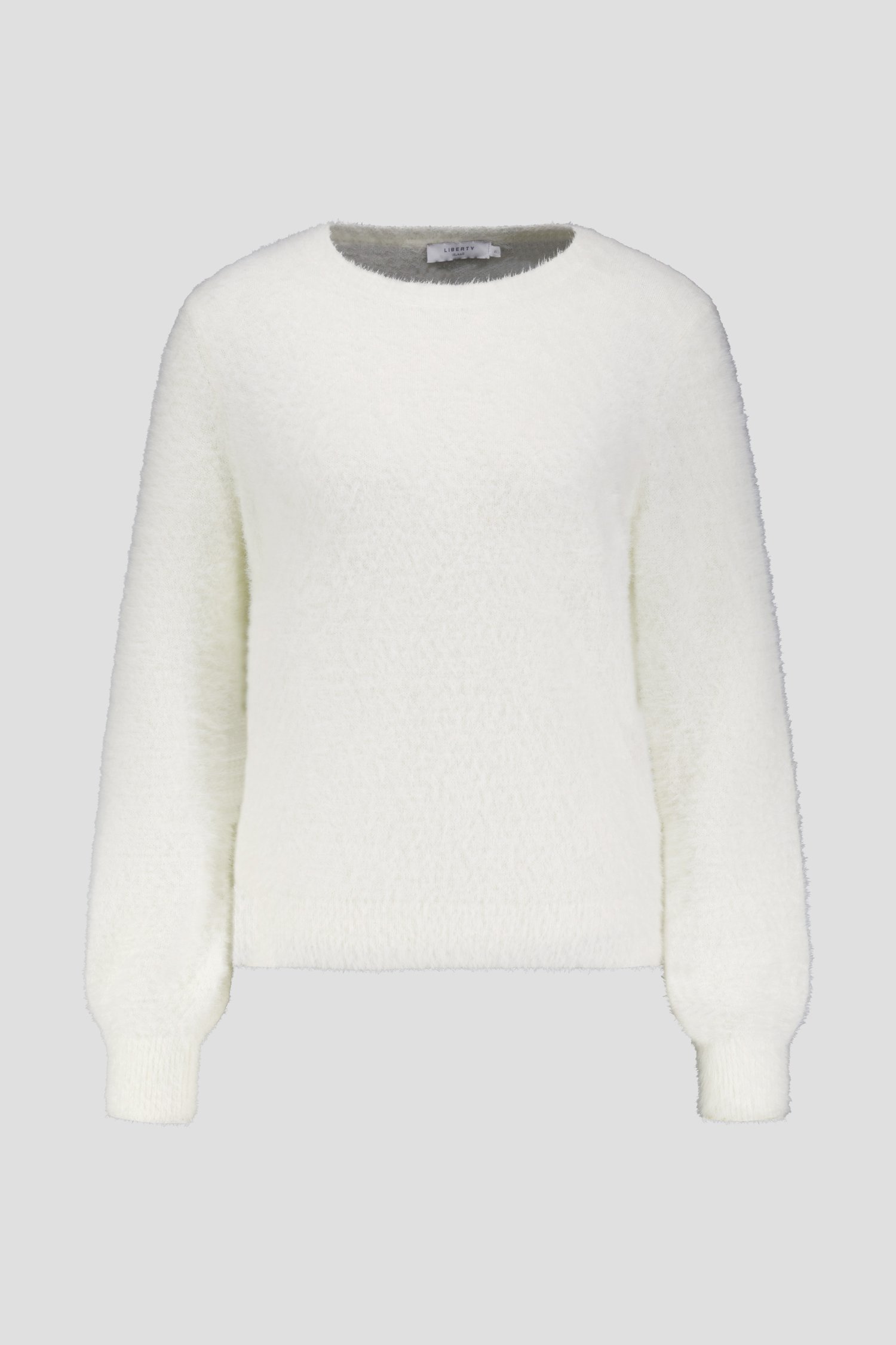 Productfoto 2 van Witte trui in faux-furstof door Liberty Island voor Dames