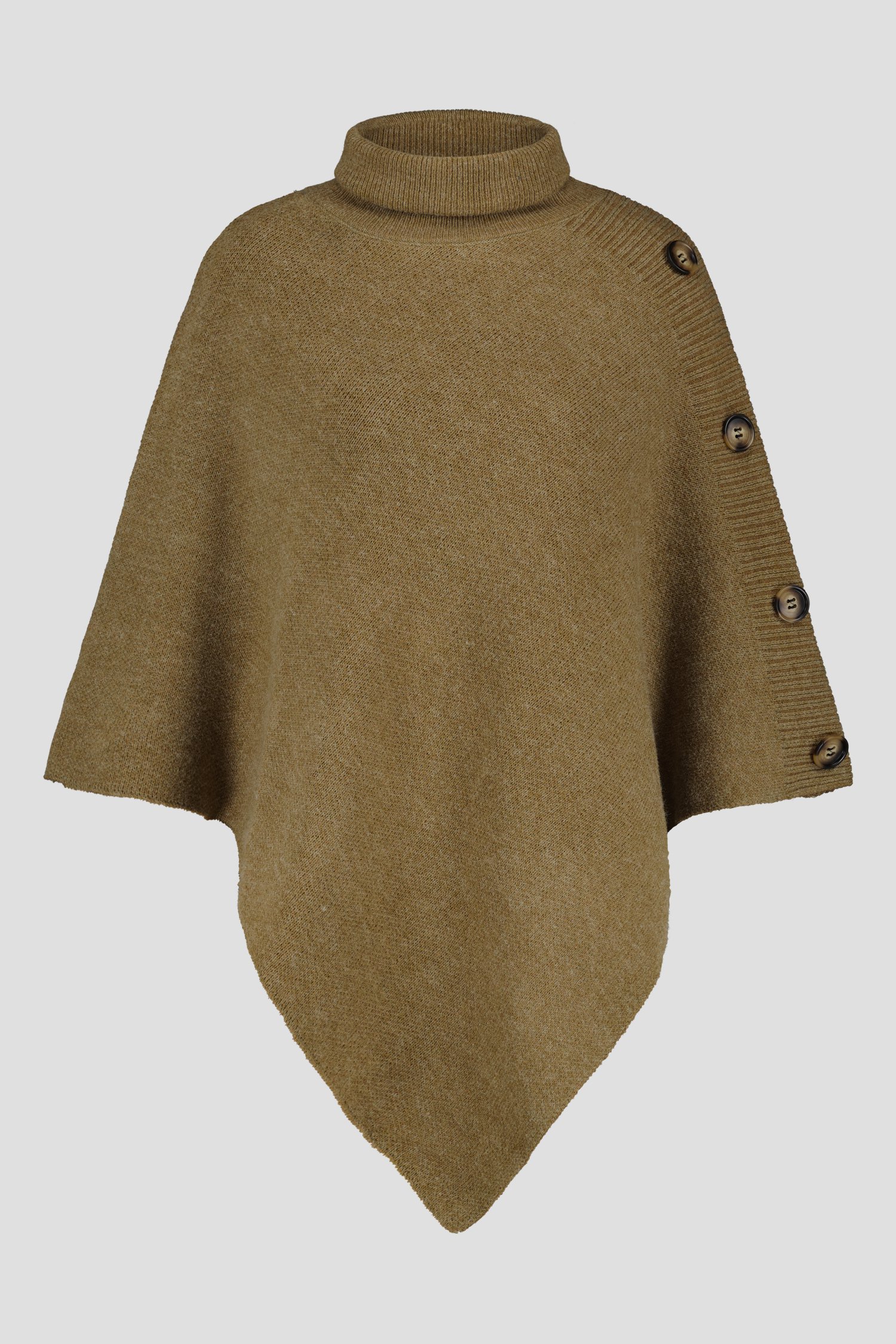 Zandkleurige poncho van Liberty Island voor Dames