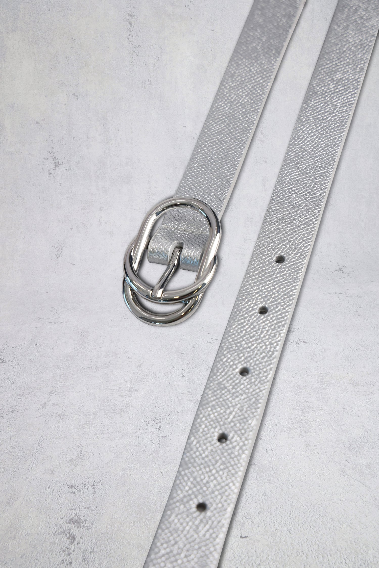 Productfoto 1 van Zilveren riem met gesp door Libelle voor Dames