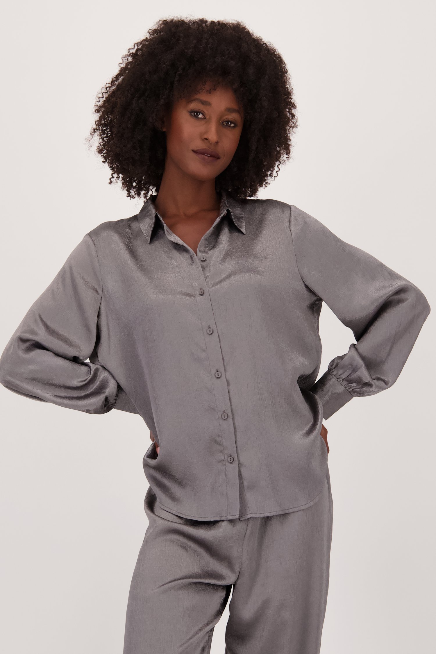 Zilverkleurige blouse van JDY voor Dames