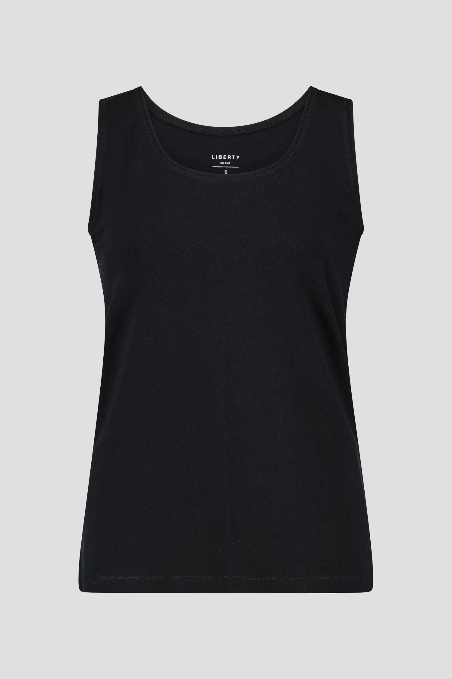 Productfoto 2 van Zwart basic topje door Liberty Island voor Dames