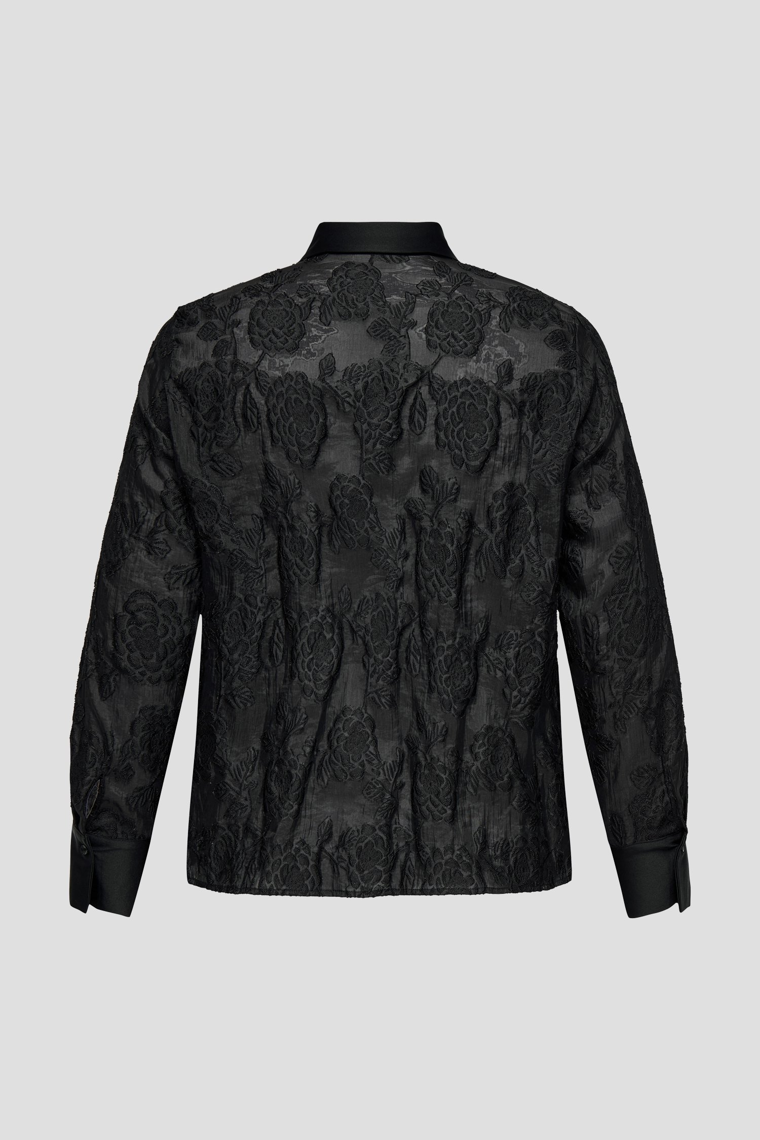 Productfoto 2 van Zwarte blouse met broderie door ONLY Carmakoma voor Dames