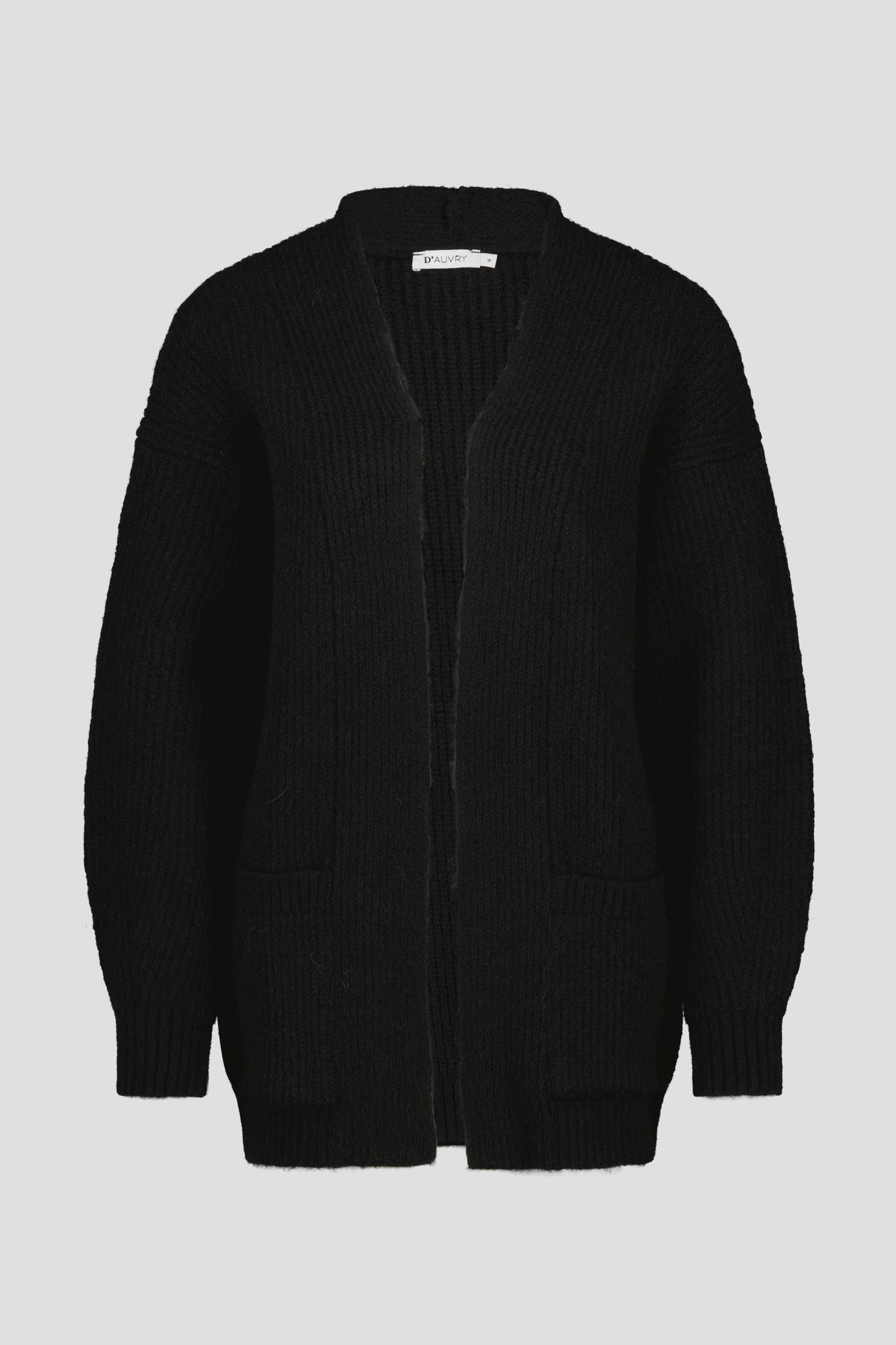 Zwarte cardigan  van D'Auvry voor Dames