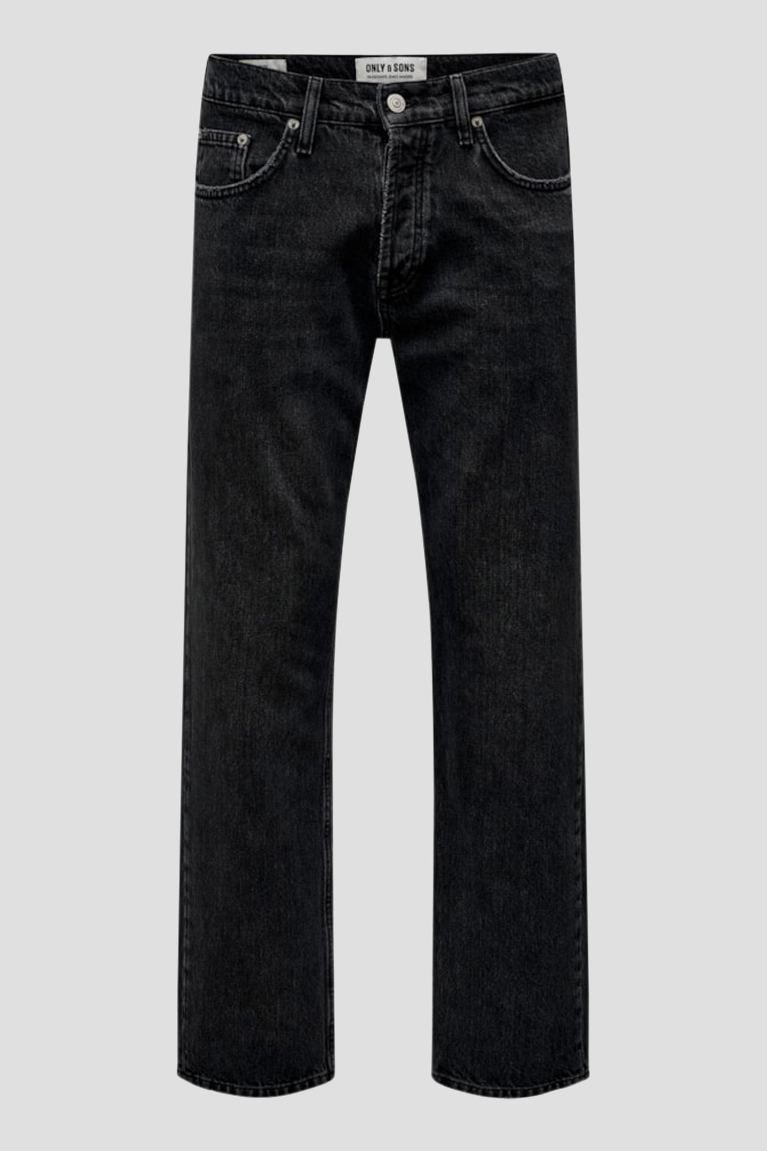 Zwarte jeans - Straight fit van ONLY & SONS voor Heren
