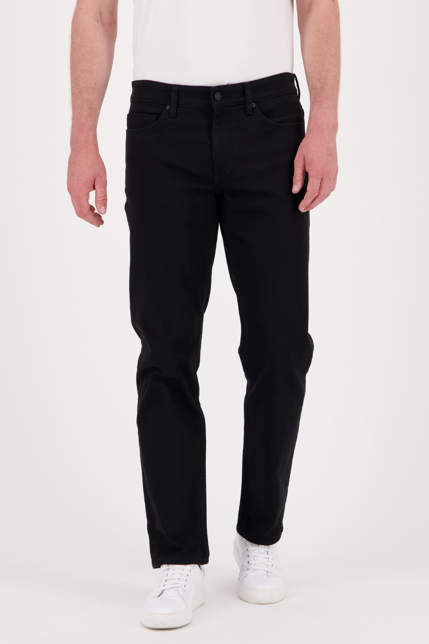 Zwarte jeans - Tom -  regular fit - L34 van Liberty Island Denim voor Heren
