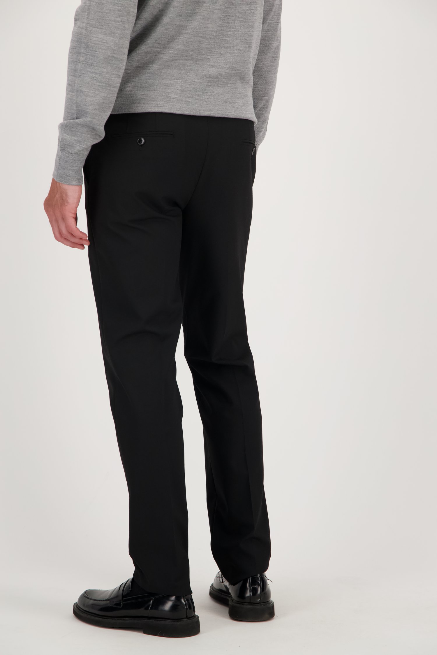 Zwarte kostuumbroek - Rock - Regular fit  van Dansaert Black voor Heren