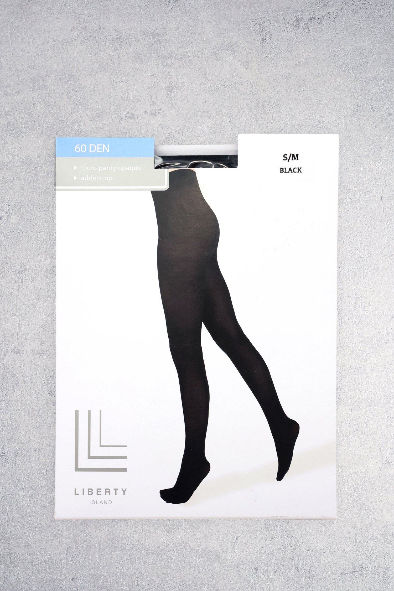 Productfoto 4 van Zwarte panty - 60 den door Liberty Island voor Dames