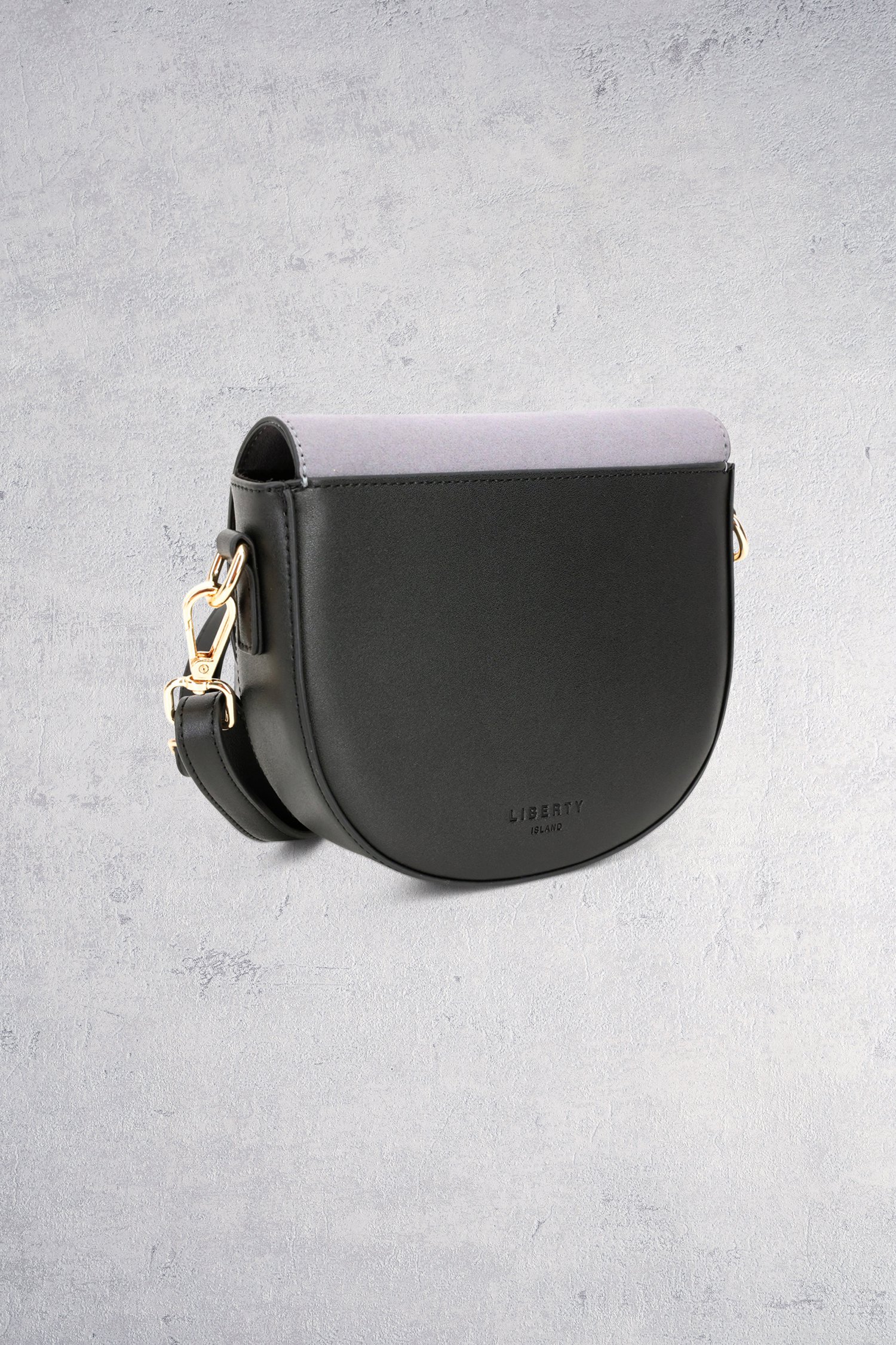 Extra foto 4 van Zwarte schoudertas met suède door Liberty Island voor Dames