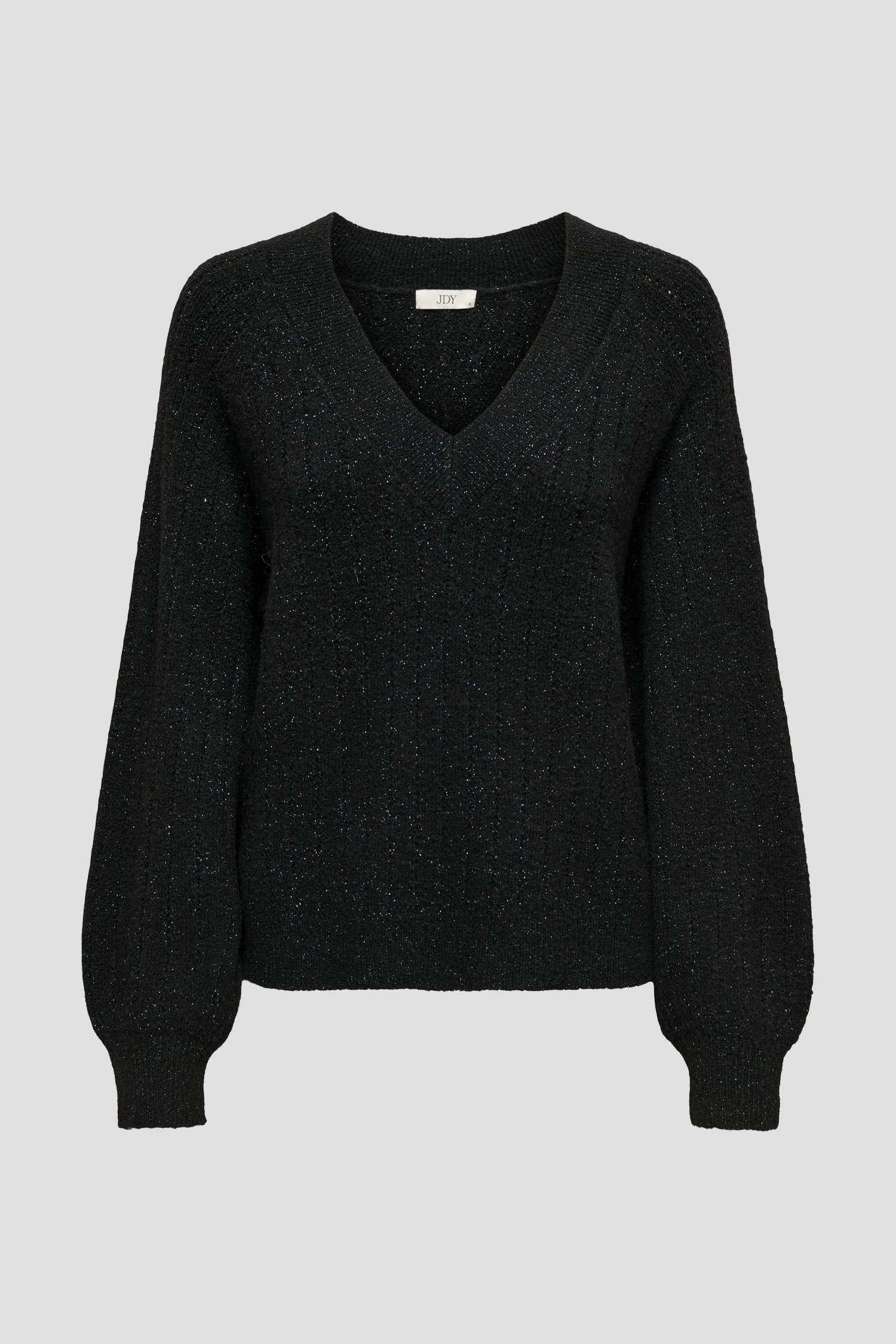 Productfoto 1 van Zwarte trui met glitters door JDY voor Dames