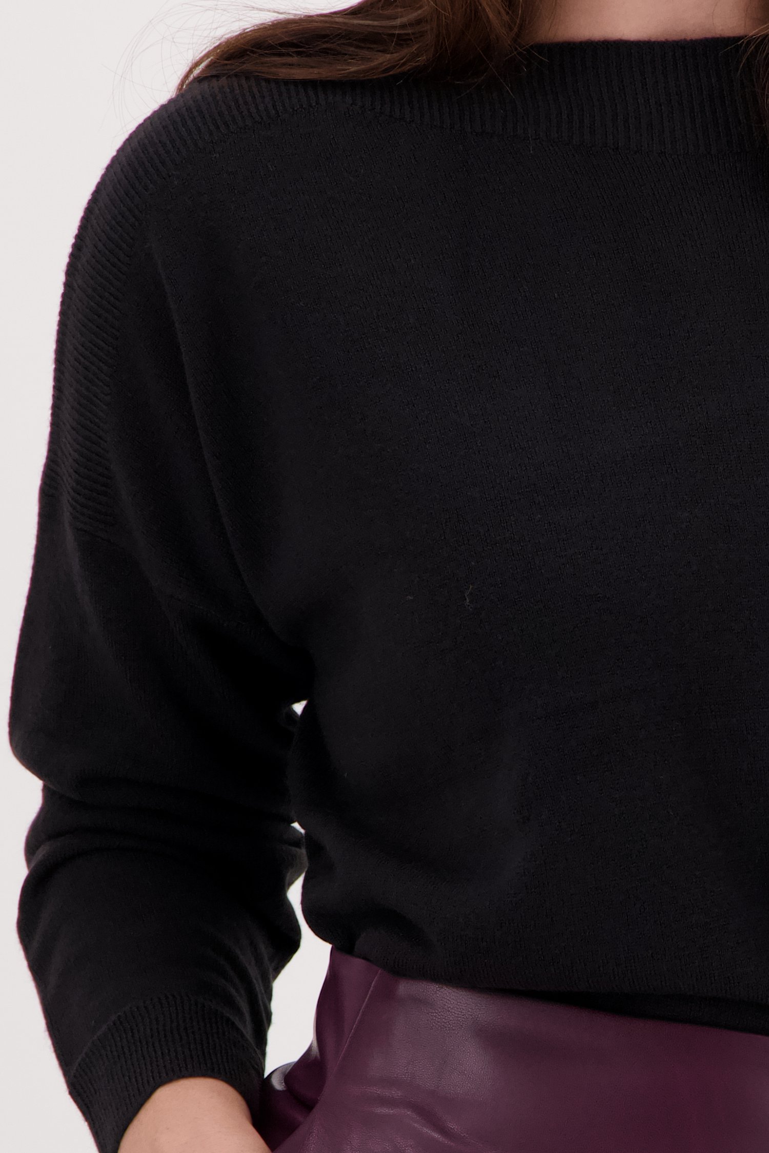 Zwarte trui van Only Carmakoma voor Dames