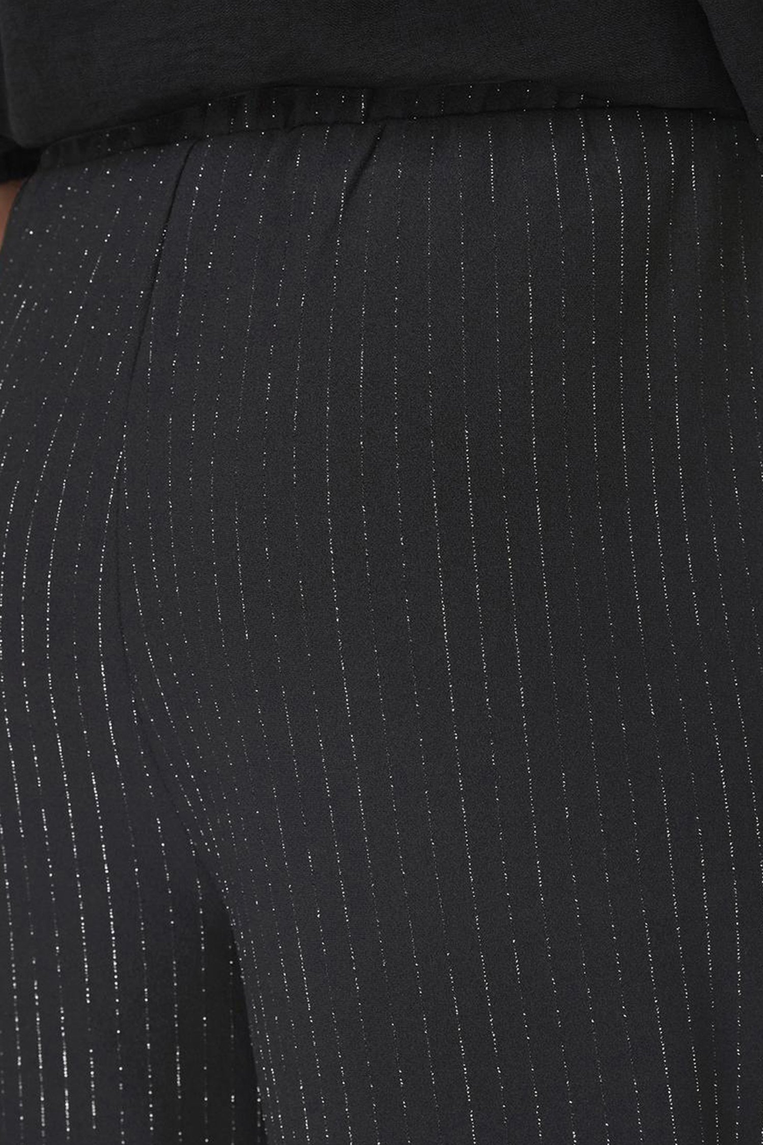 Zwarte wijde broek met glitters van JDY voor Dames
