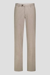 
Beige kostuumbroek – regular fit van Dansaert Black voor Heren