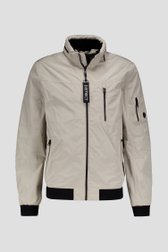 
Veste beige clair avec capuche amovible de District pour Hommes