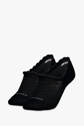 2 paar zwarte footies - one size van CALVI voor Dames