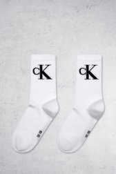 2 paires de chaussettes blanches - taille 35-38  de Calvin Klein pour Femmes