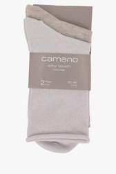 2 paires de chaussettes scintillantes de Camano pour Femmes
