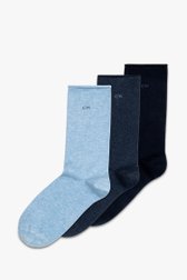 Productfoto 1 van 3 paar blauwe sokken - one size door Calvin Klein voor Dames