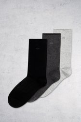 3 paar grijze sokken - one size van Calvin Klein voor Dames