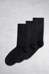 3 paires de chaussettes noires - taille unique de Calvin Klein pour Femmes