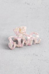 Photo produit 1 de Barrette rose effet marbré de AC by Annelien Coorevits pour Femmes