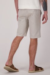 Beige bermuda met stroplint van Bluefields voor Heren