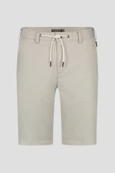 Beige bermuda met stroplint van Bluefields voor Heren