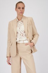 Beige blazer van DAUST voor Dames