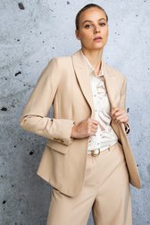 Beige blazer van DAUST voor Dames