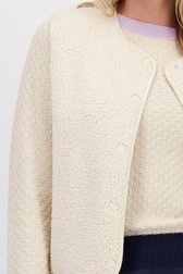 Detail van Beige bodywarmer - Omkeerbaar door Libelle voor Dames