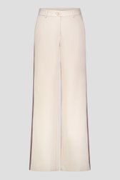 Productfoto 1 van Beige broek met zijstreep door D'Auvry voor Dames