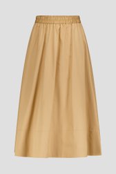 Productfoto 1 van Beige-bruine midirok door Libelle voor Dames