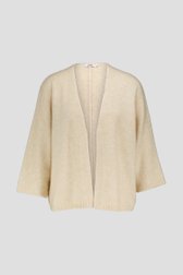 Productfoto 1 van Beige cardigan met driekwartmouwen door Libelle voor Dames