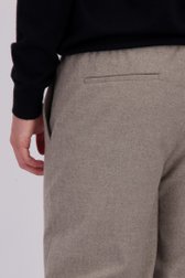 Detail van Beige chino in corduroy - Tapered fit door Only & Sons voor Heren