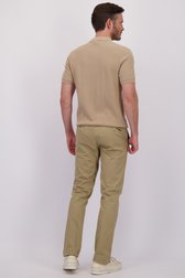 Achterkant van Beige chino - Louisiana - Regular fit  door Brassville voor Heren